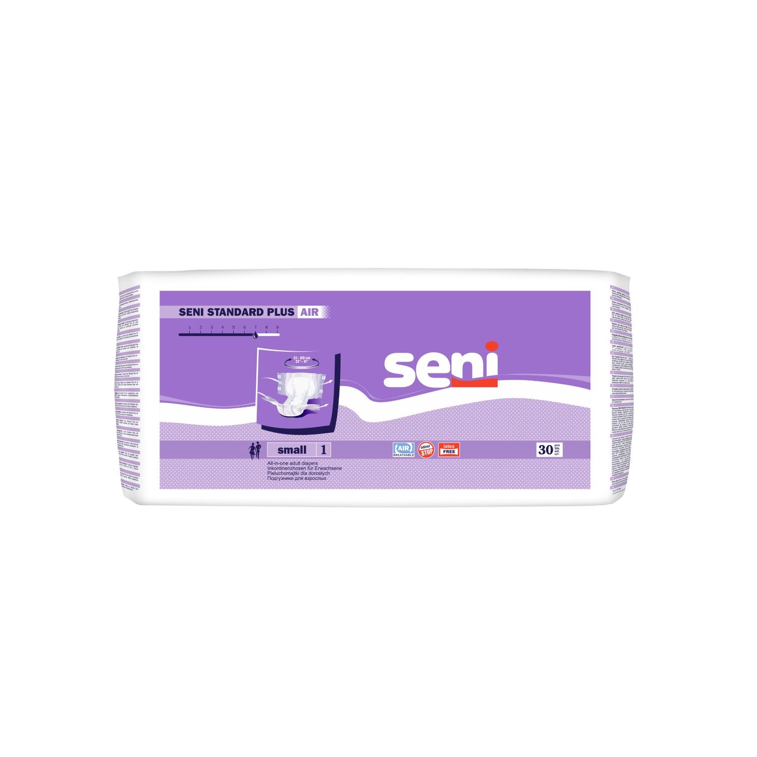 Seni Standard Plus Air Small felnőtt pelenka, 30 darab - 1 Seni Standard Plus Air Small felnőtt pelenka, 30 darab