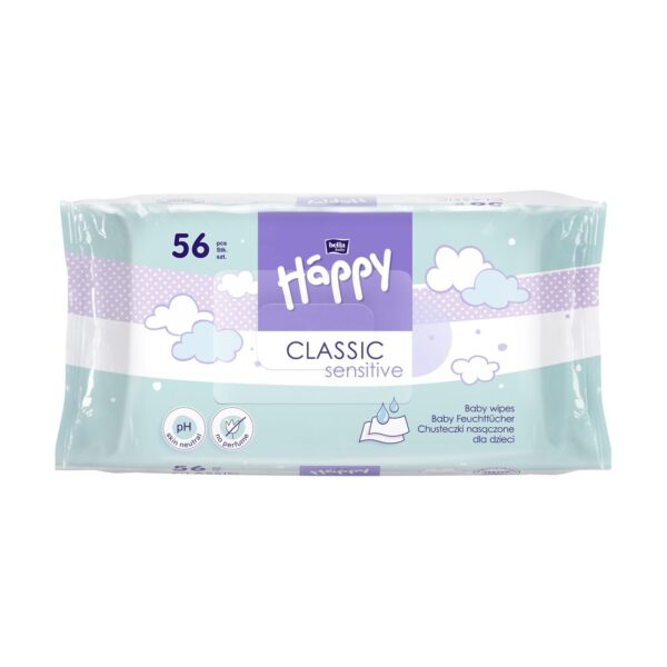 Bella Baby Happy Classic nedves törlőkendő sensitive