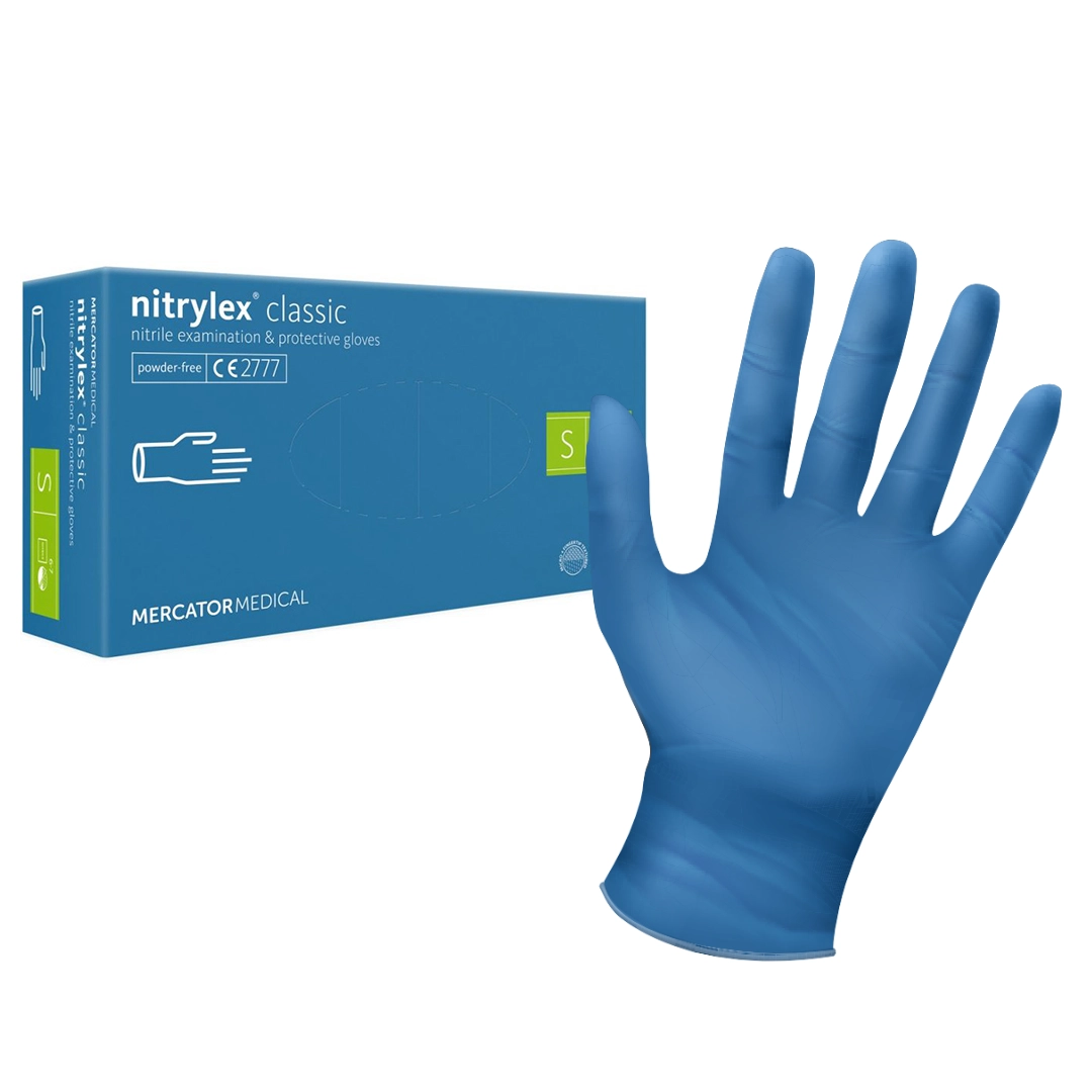 Nitrylex Classic gumikesztyű kék S - 1 Nitrylex Classic gumikesztyű kék S