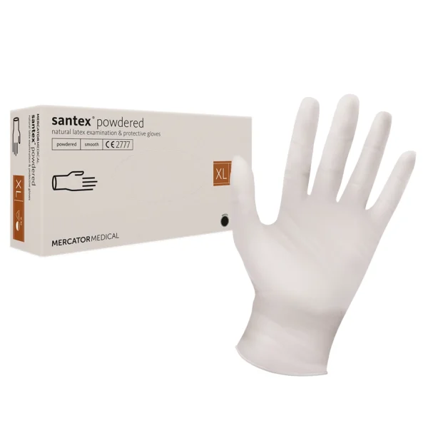 Santex Latex gumikesztyű XL