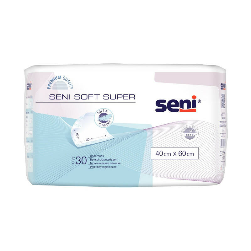 SENI Soft Super betegalátét 60x60 - 1 SENI Soft Super betegalátét 60x60