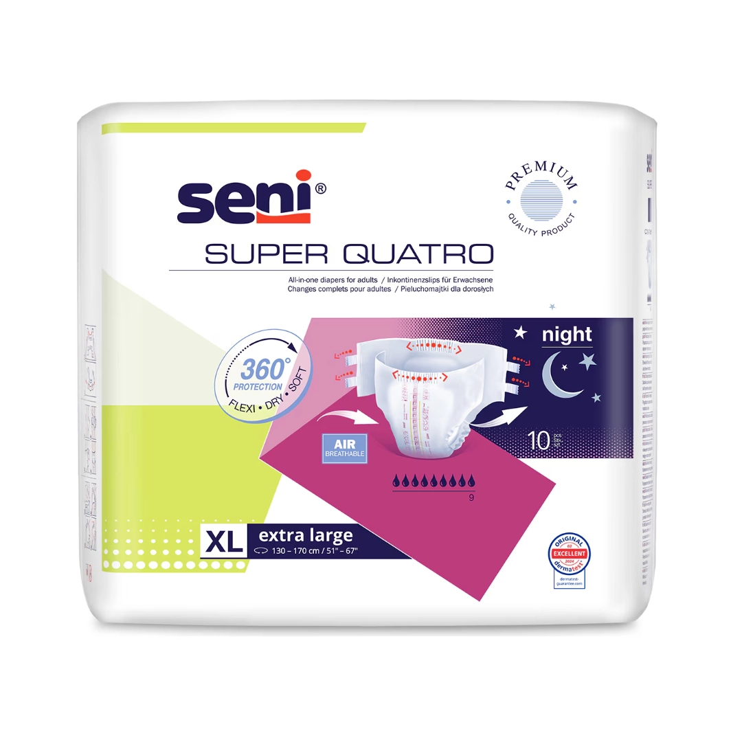 Seni Super Quatro XL éjszakai pelenka - 1 Seni Super Quatro XL éjszakai pelenka